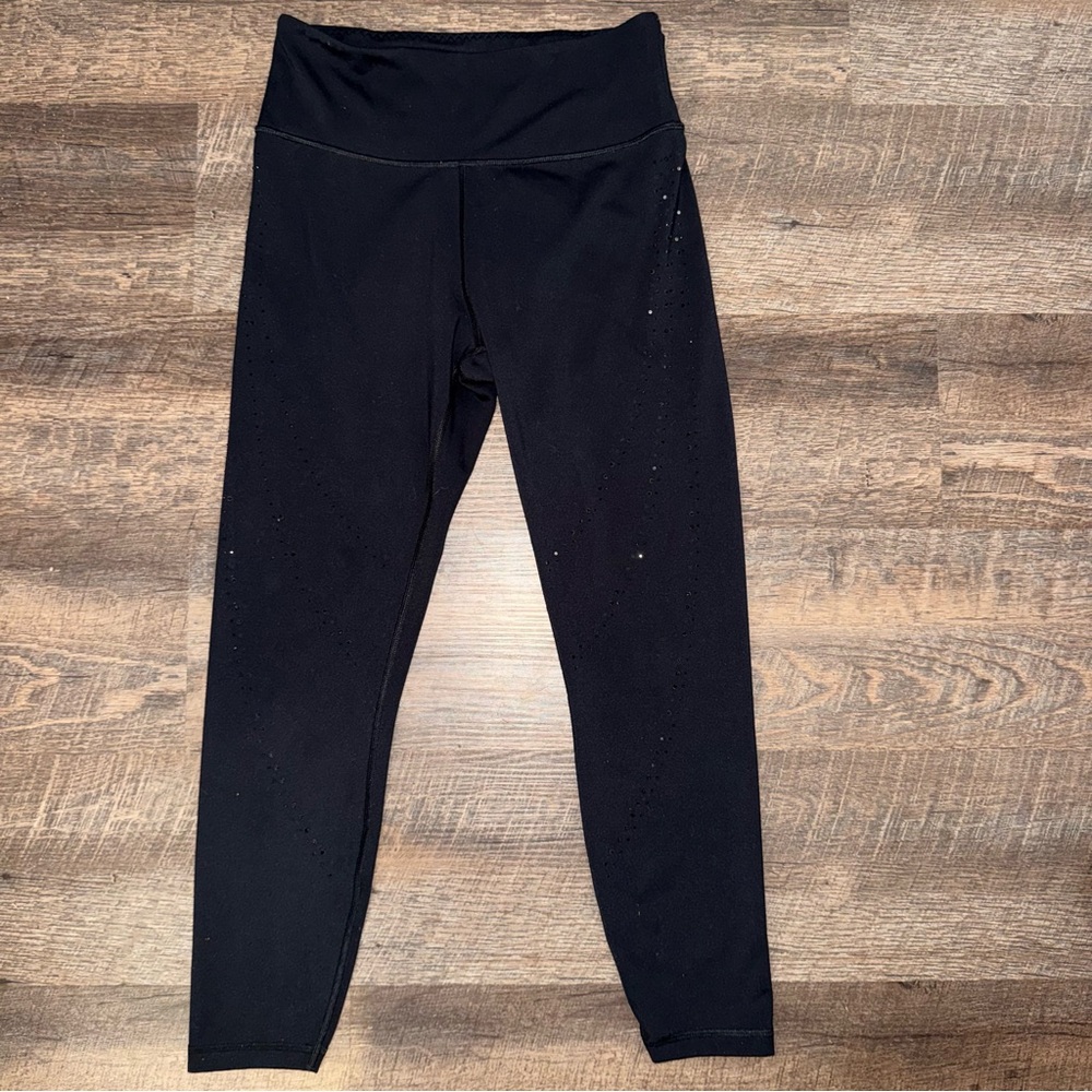 Victoria’s Secret Black Rhinestone Leggings Women’s Size Medium